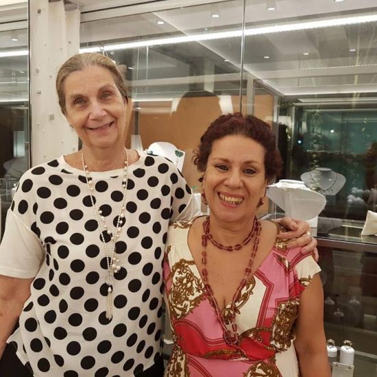 
Com Aimèe Louchard no Joia da Casa no CasaCor 2018